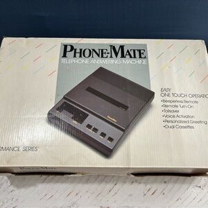 Vintage 1986 Phone-Mate Telephone Answering Machine